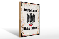 Holzschild - Adler Heimat
