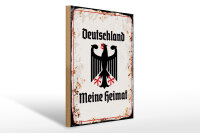 Holzschild - Adler Heimat