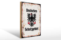 Holzschild - Adler D Schutzgebiet