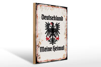 Holzschild - Adler Heimat