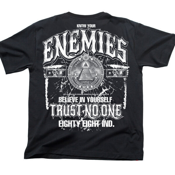 Trust no One schwarz TS 4XL
