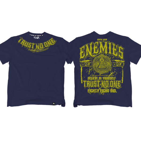 Trust no One navy TS M