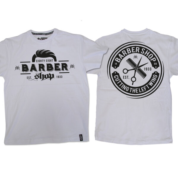 Barber Shop - weiß TS 3XL