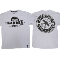 Barber Shop - weiß TS XL