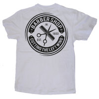 Barber Shop - weiß TS XL