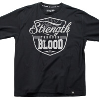 Strength through Blood - schwarz TS XL