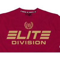 T-SHIRT "ED" BORDEAUX  S