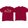 T-SHIRT "ED" BORDEAUX  S