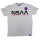 T-SHIRT "NSAA" WEISS  L