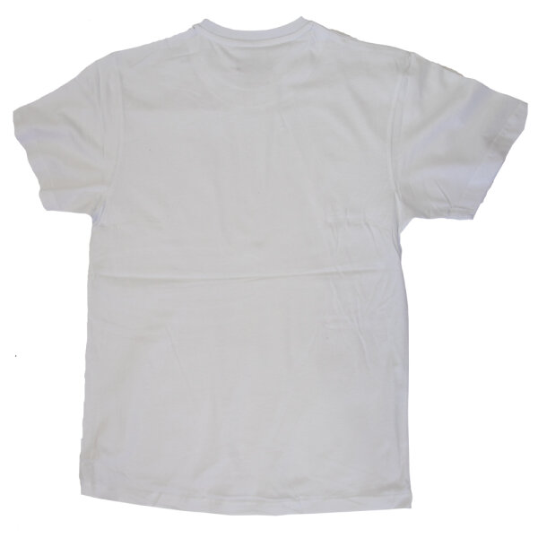 T-SHIRT "LEAF" WEISS M