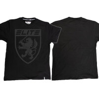 T-SHIRT "LION" SCHWARZ  XL