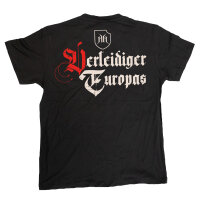T-SHIRT "VERTEIDIGER" schwarz M