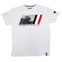 T-SHIRT "ÜBER ALLES" weiß M