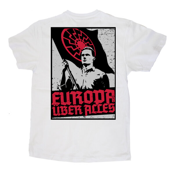 T-SHIRT "ÜBER ALLES" weiß S