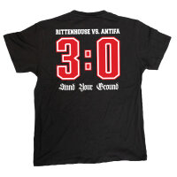 T-SHIRT "HERO" SCHWARZ L