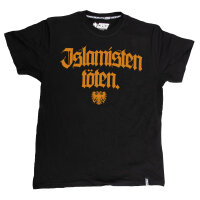T-SHIRT "DAMALS WIE HEUTE" SCHWARZ XL