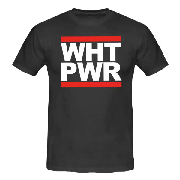 WHT PWR (Casual) schwarz TS S