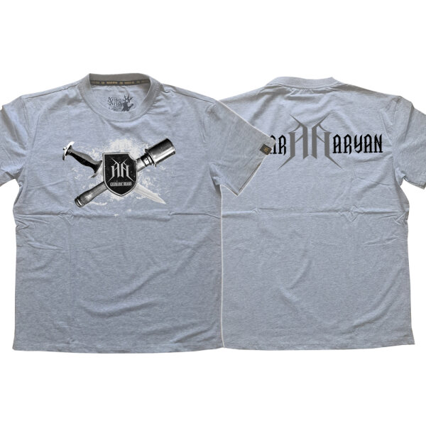 Crossfire grau-melange TS M