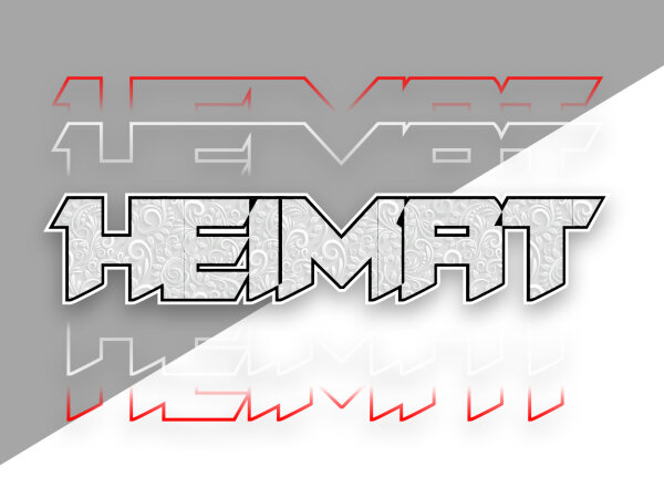 Heimat schwarz TS M