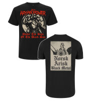Norsk Arisk Black Metal schwarz TS 3XL