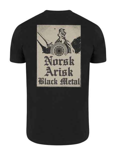 Norsk Arisk Black Metal schwarz TS 8XL