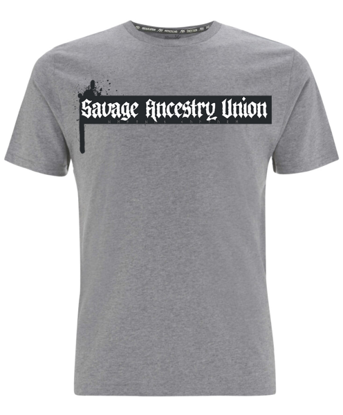Savage Ancestry Union grau melange TS L