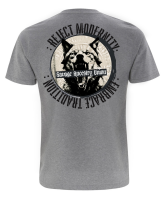 Savage Ancestry Union grau melange TS L