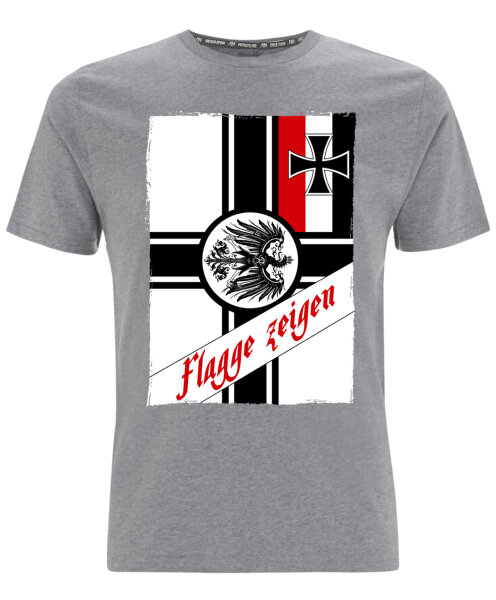 Flagge grau TS 3XL