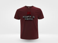 Kopf & Herz bordeaux TS L