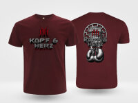 Kopf &amp; Herz bordeaux TS L