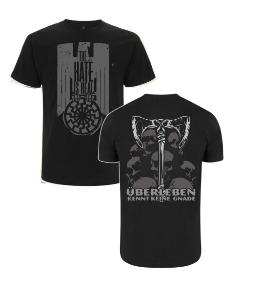 THE HATE IS REAL schwarz TS 5XL