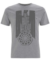 THE HATE IS REAL grau TS XL