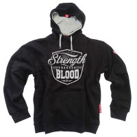 STRENGTH THROUGH BLOOD - schwarz HO 3XL
