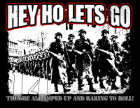 Hey Ho lets go schwarz ZH M