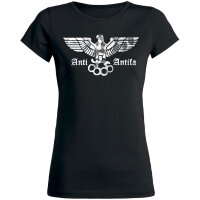 ANTI-ANTIFA Girly schwarz S