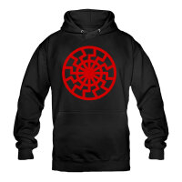 SCHWARZE SONNE Hoody schwarz 3XL