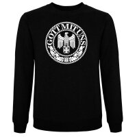 GOTT MIT UNS Pullover schwarz XXL