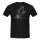 ADLER GREIFT FISCH T-Shirt schwarz 4XL