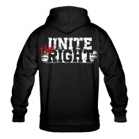 UNITE THE RIGHT Hoody schwarz M