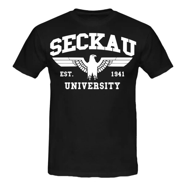 SECKAU T-Shirt schwarz 5XL