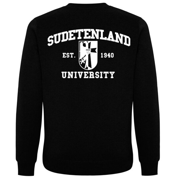 SUDETENLAND Pullover schwarz XXL