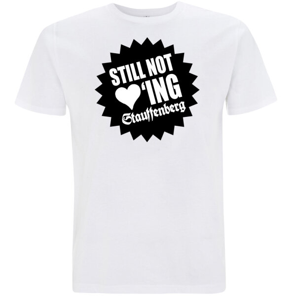 STILL NOT LOVING STAUFFENBERG T-Shirt weiß L