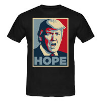 T-Shirt "HOPE" T-Shirt schwarz 3XL