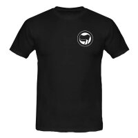 Wir waren schon rechts T-Shirt schwarz M