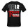 Wir waren schon rechts T-Shirt schwarz S