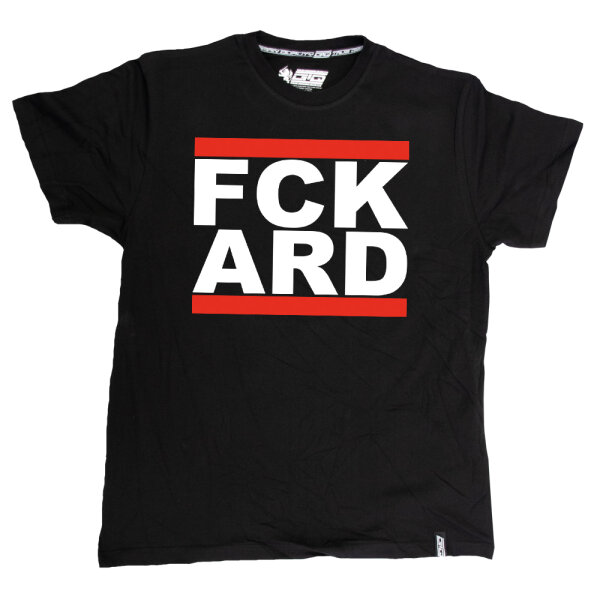 T-Shirt "FCK ARD" schwarz XL