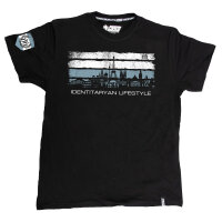 T-Shirt "IDENTITARYAN" schwarz M