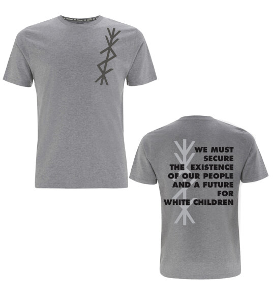 14 Words  grau TS  XL