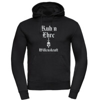 Ruhm Ehre Willenskraft schwarz HO XL
