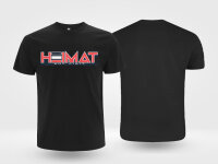 Heimat - auf Linie schwarz TS XXL